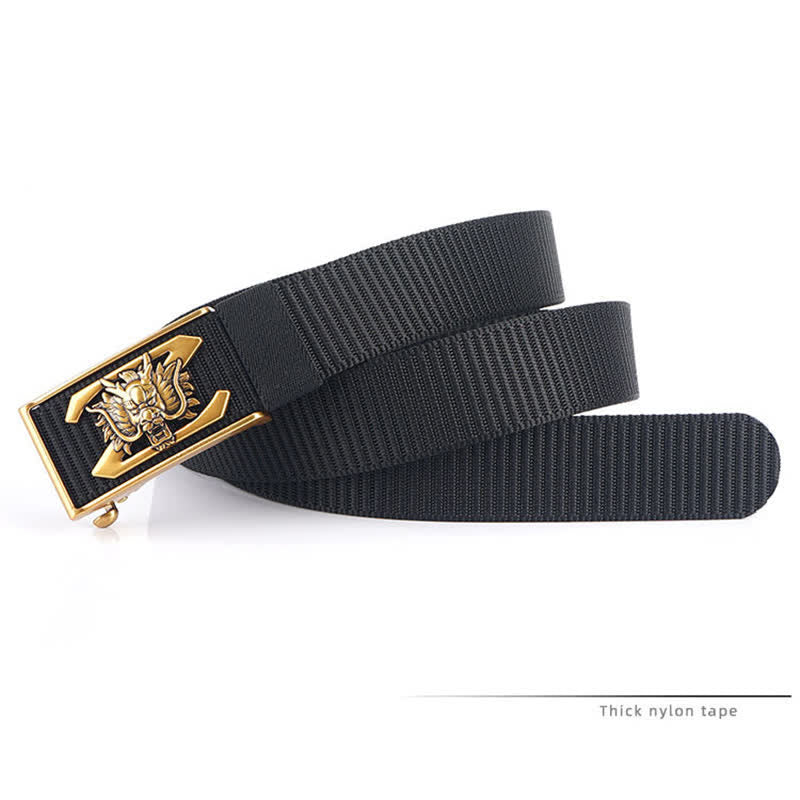 Cintura in nylon con lettera Z Mighty Dragon da uomo