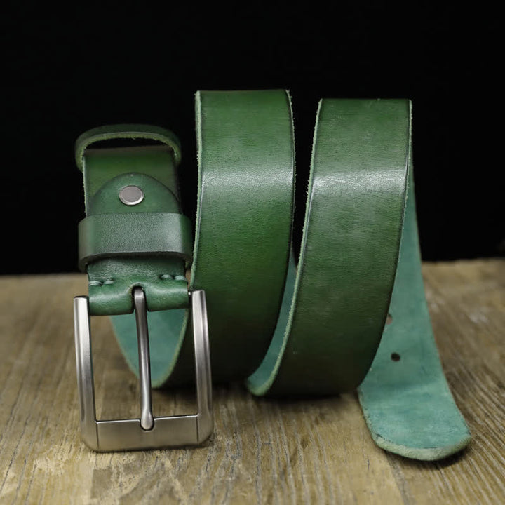 Cintura in pelle personalizzata originale da uomo