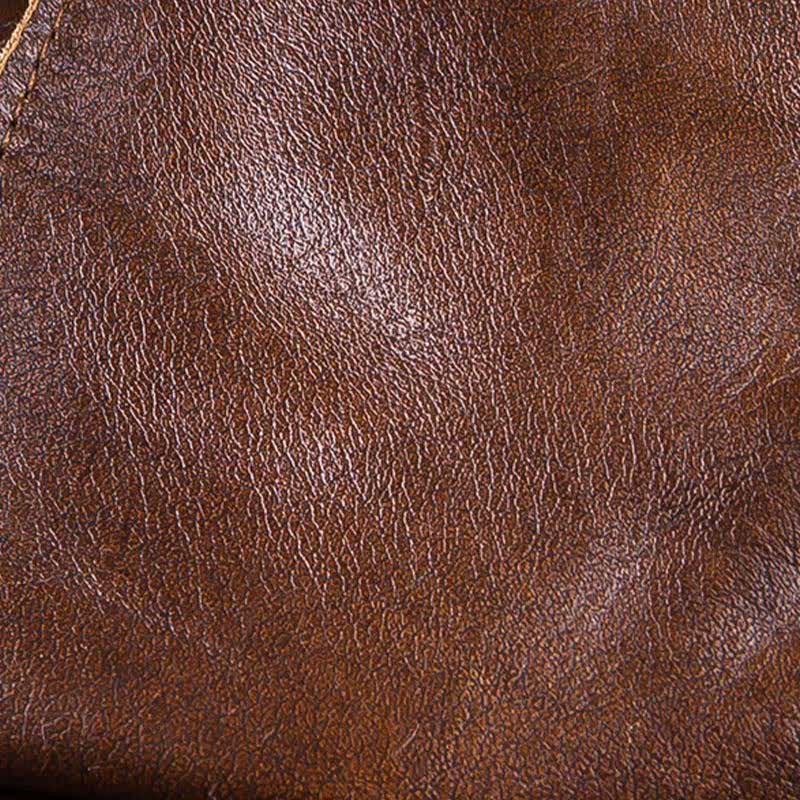 Berretto letterario ottagonale in vera pelle