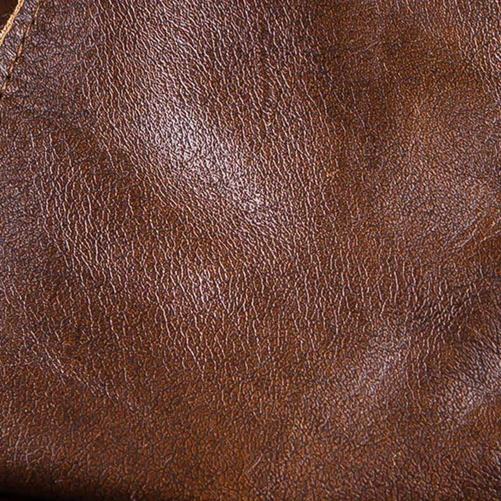 Berretto letterario ottagonale in vera pelle