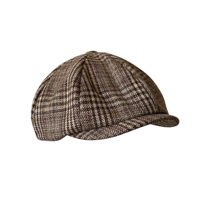 Berretto ottagonale a quadri Ivy Gentlemen