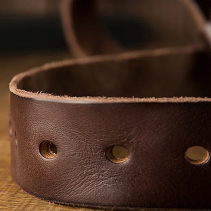 Cintura in pelle personalizzata originale da uomo