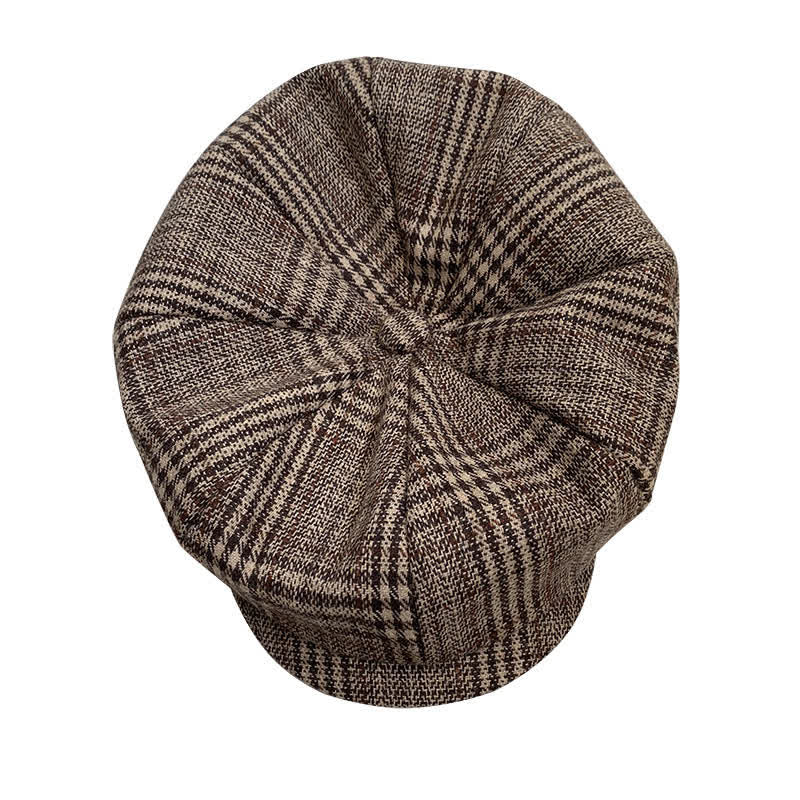 Berretto ottagonale a quadri Ivy Gentlemen