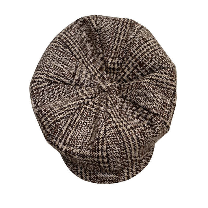 Berretto ottagonale a quadri Ivy Gentlemen