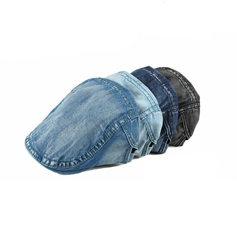 Berretto berretto semplice Jean Denim Casquette