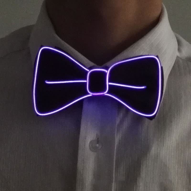 Papillon luminoso a LED da uomo