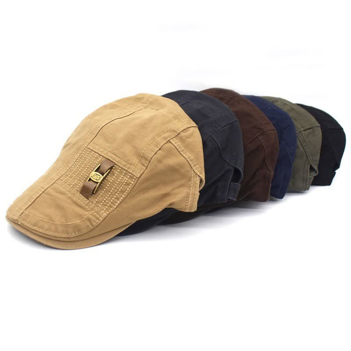 Berretto in cotone con cinturino in pelle Freestyle I-Buckle