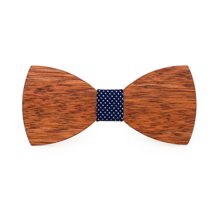 Papillon in legno Begonia Vintage da uomo
