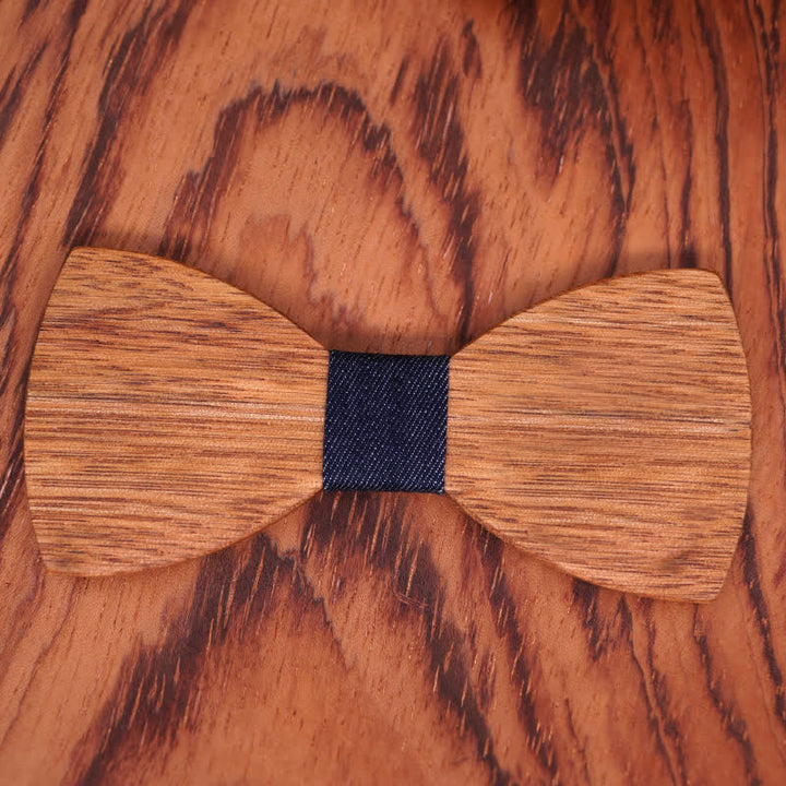 Papillon in legno Begonia Vintage da uomo