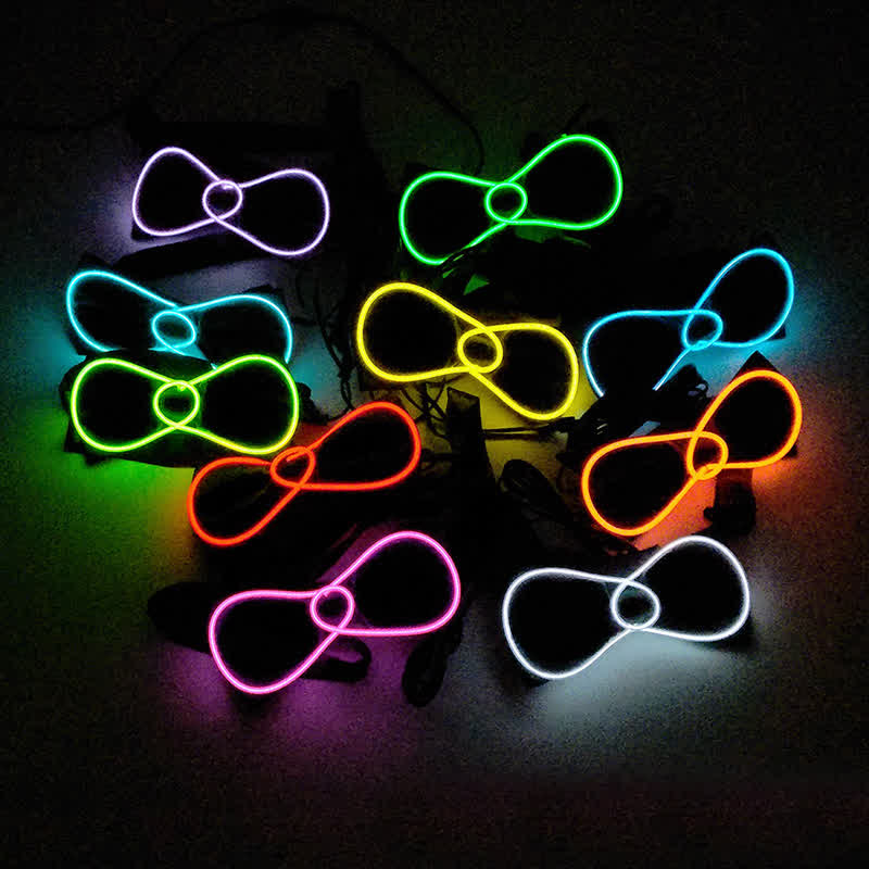 Papillon luminoso a LED rotondo lampeggiante