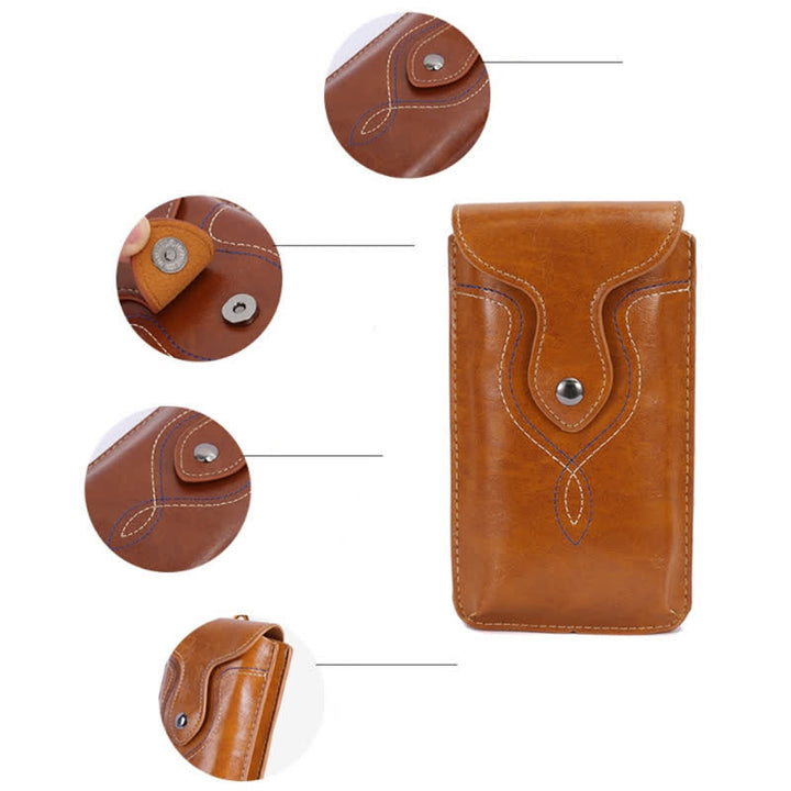 Borsa da cintura con clip per fondina per telefono sospesa verticale