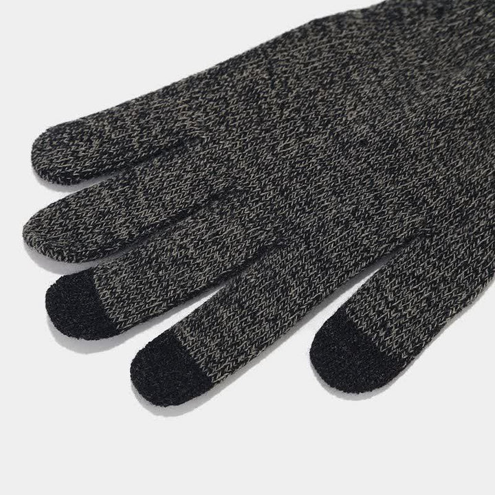 Set 3 pezzi unisex caldo berretto sciarpa guanti