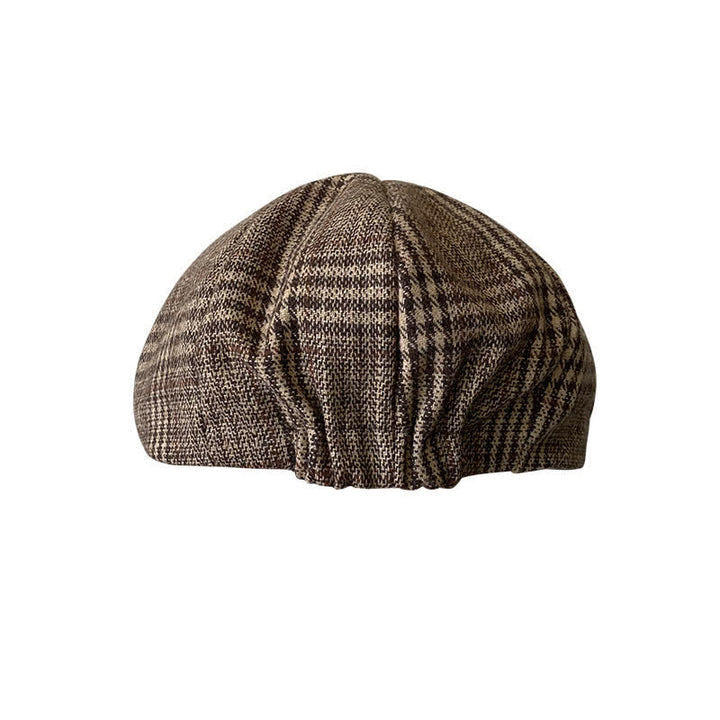 Berretto ottagonale a quadri Ivy Gentlemen