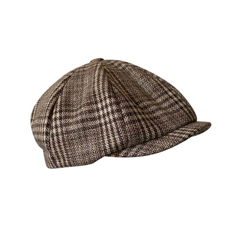 Berretto ottagonale a quadri Ivy Gentlemen