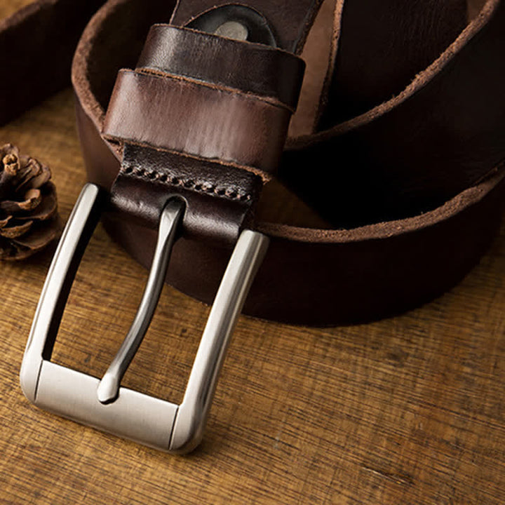 Cintura in pelle personalizzata originale da uomo