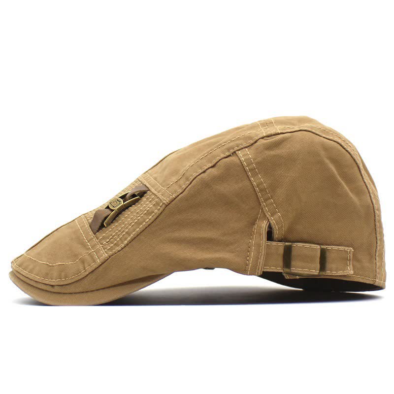 Berretto in cotone con cinturino in pelle Freestyle I-Buckle