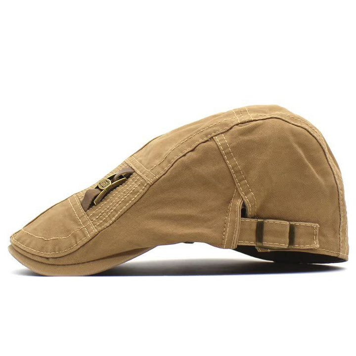 Berretto in cotone con cinturino in pelle Freestyle I-Buckle