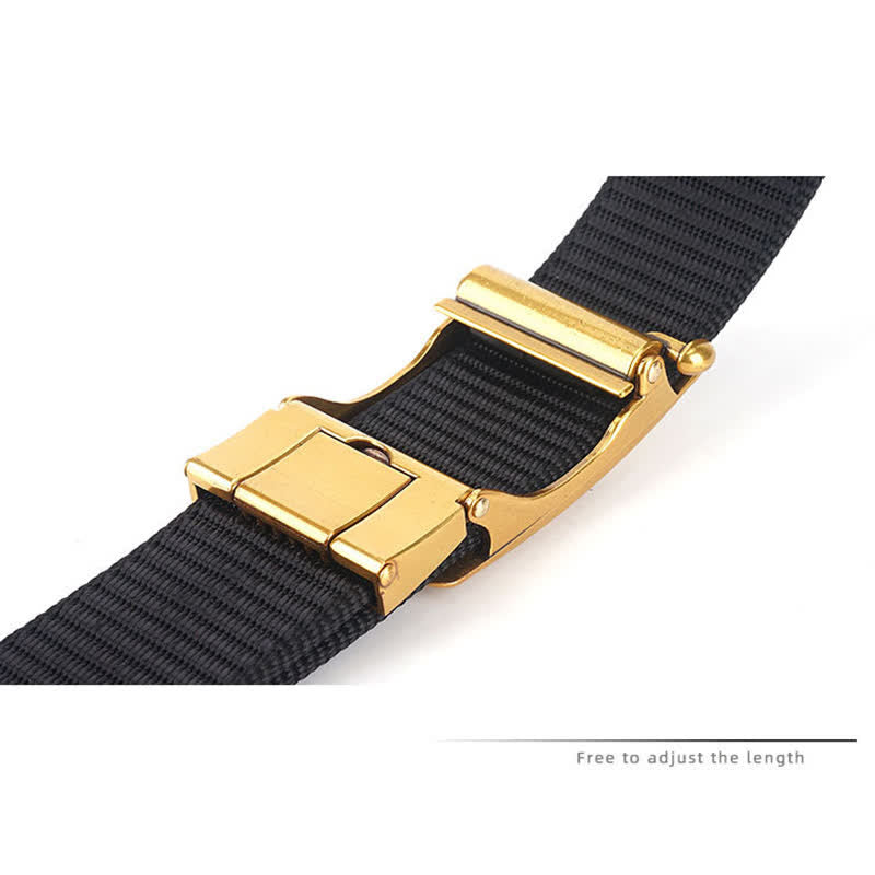 Cintura in nylon per il tempo libero in stile retrò da uomo - image 5