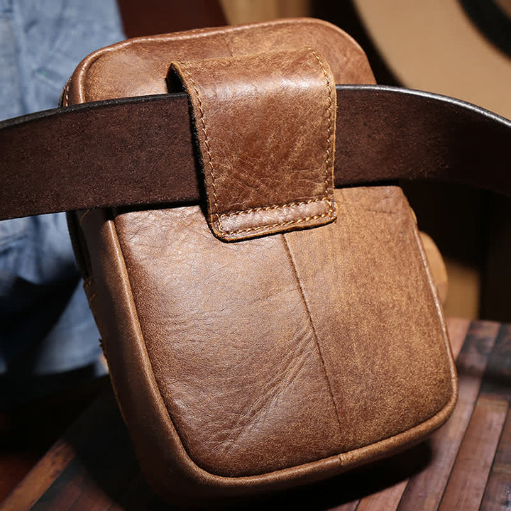 Borsa da viaggio con cintura in pelle nabuk con chiusura magnetica e cerniera