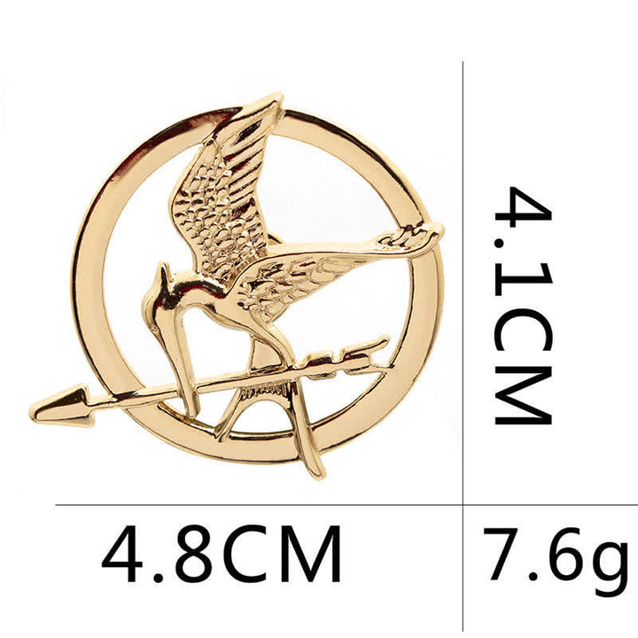 Spilla Mockingbird di Hunger Game da uomo