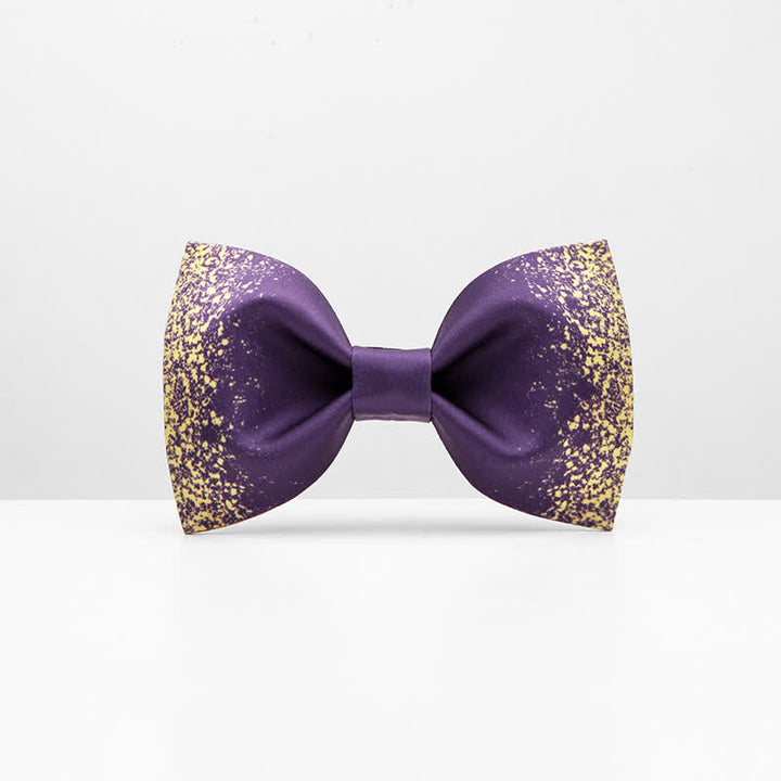Papillon da uomo Violet Resplendent Night Sky