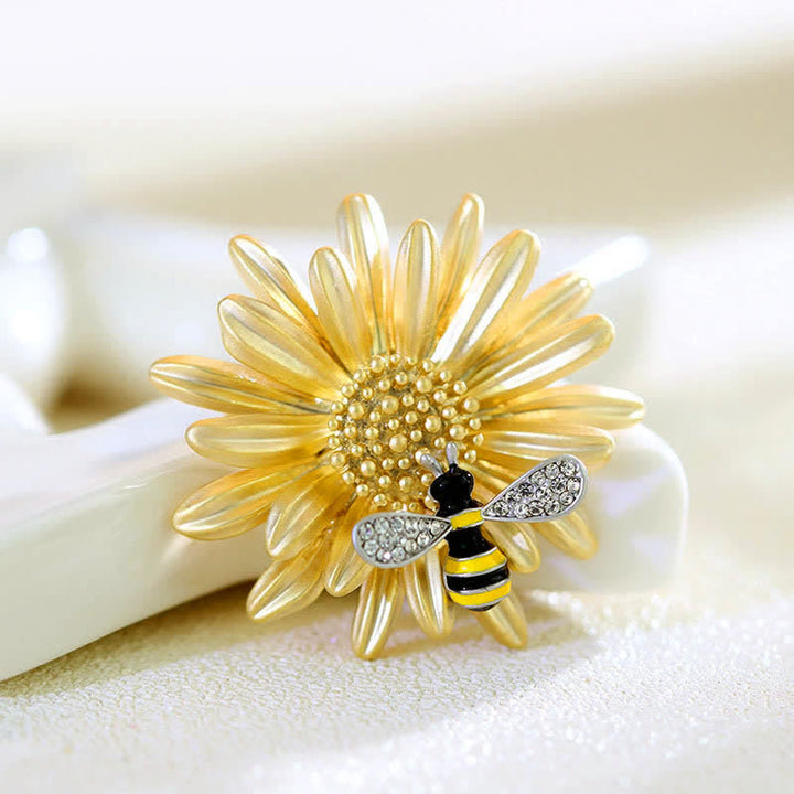 Spilla ape girasole dolce da donna
