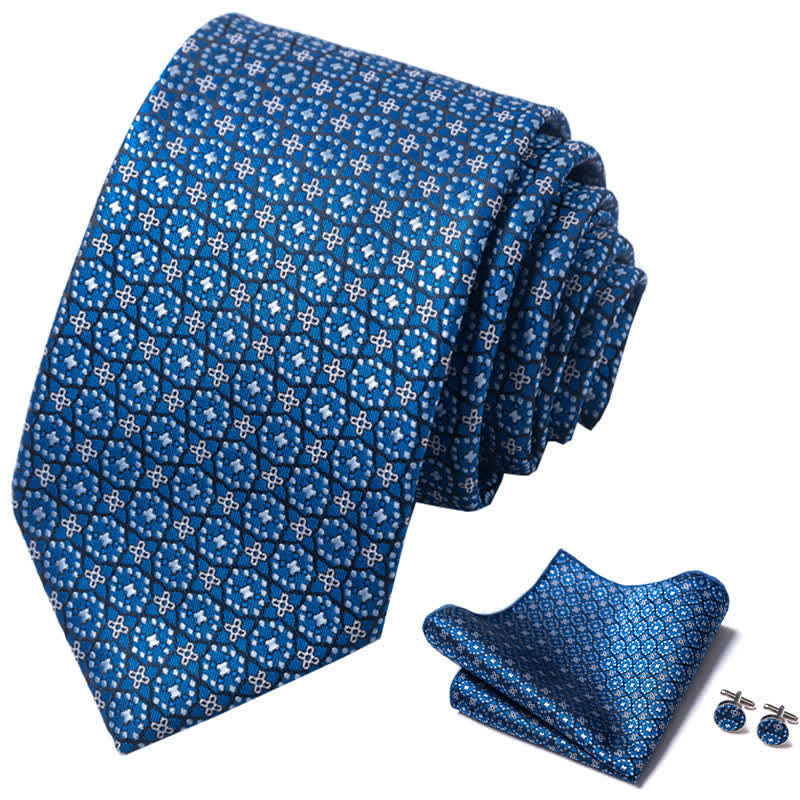 Set di 3 cravatte da uomo SteelBlue Patrician Gent - image 1