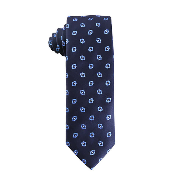Cravatta da uomo Dynamic Shade of Blue Series - Margherita - image 2