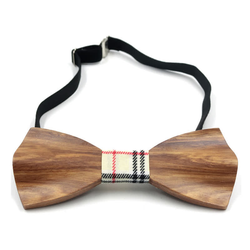 Papillon in legno curvo 3D di classe da uomo