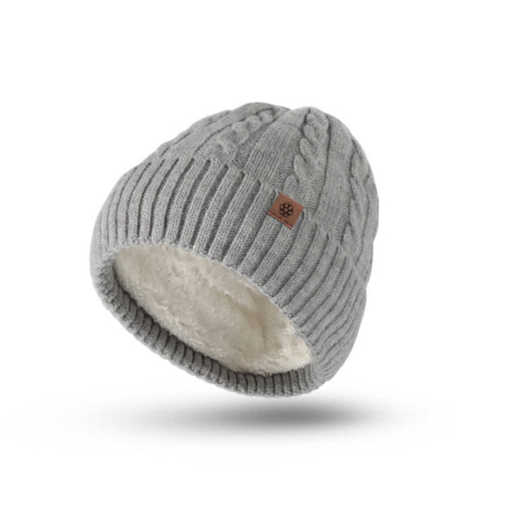 Set di 3 pezzi unisex di caldo cappello sciarpa guanti