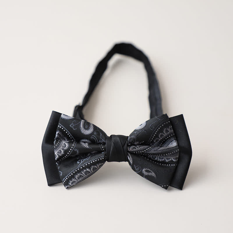 Papillon a doppio strato Paisley da uomo