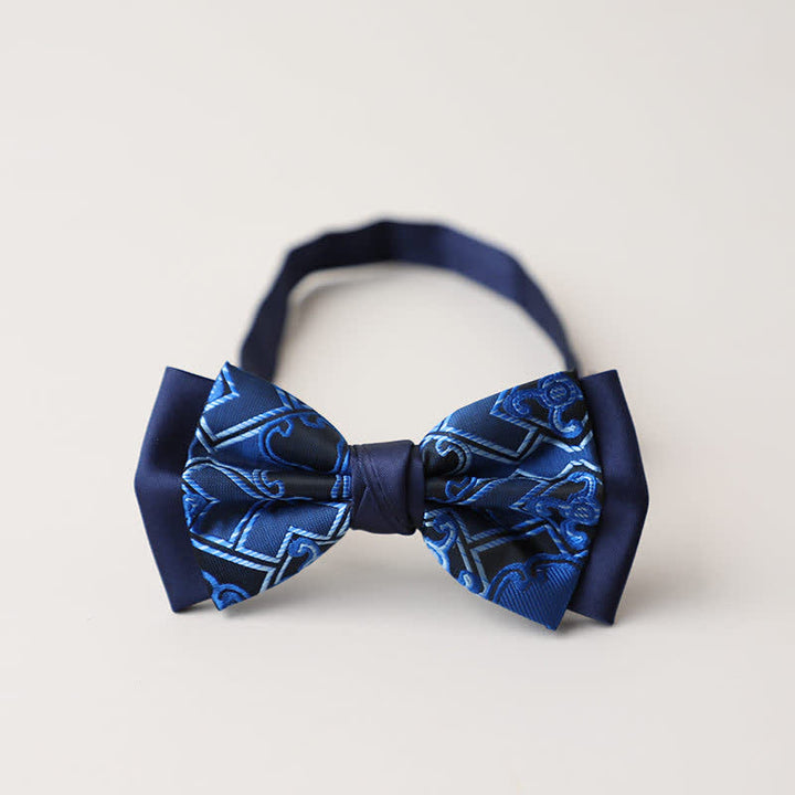 Papillon a doppio strato Paisley da uomo