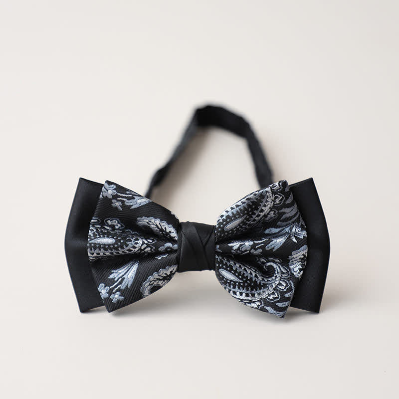 Papillon a doppio strato Paisley da uomo