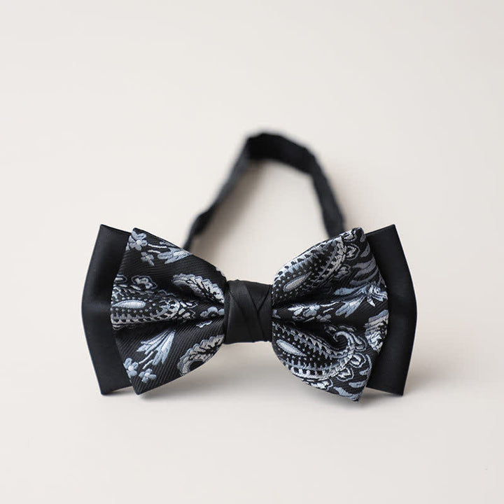 Papillon a doppio strato Paisley da uomo