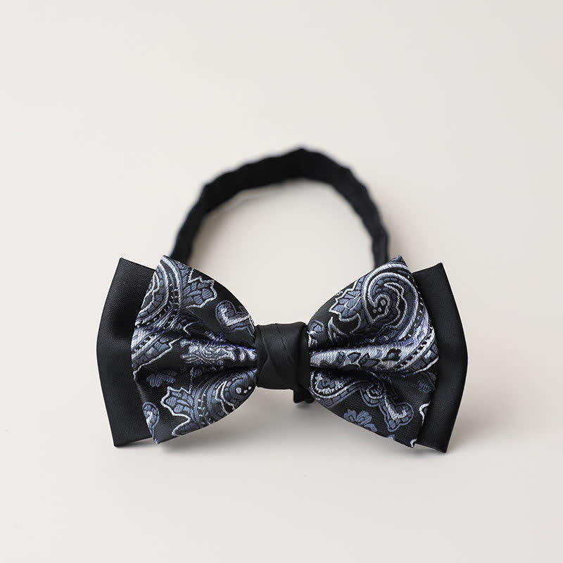 Papillon a doppio strato Paisley da uomo
