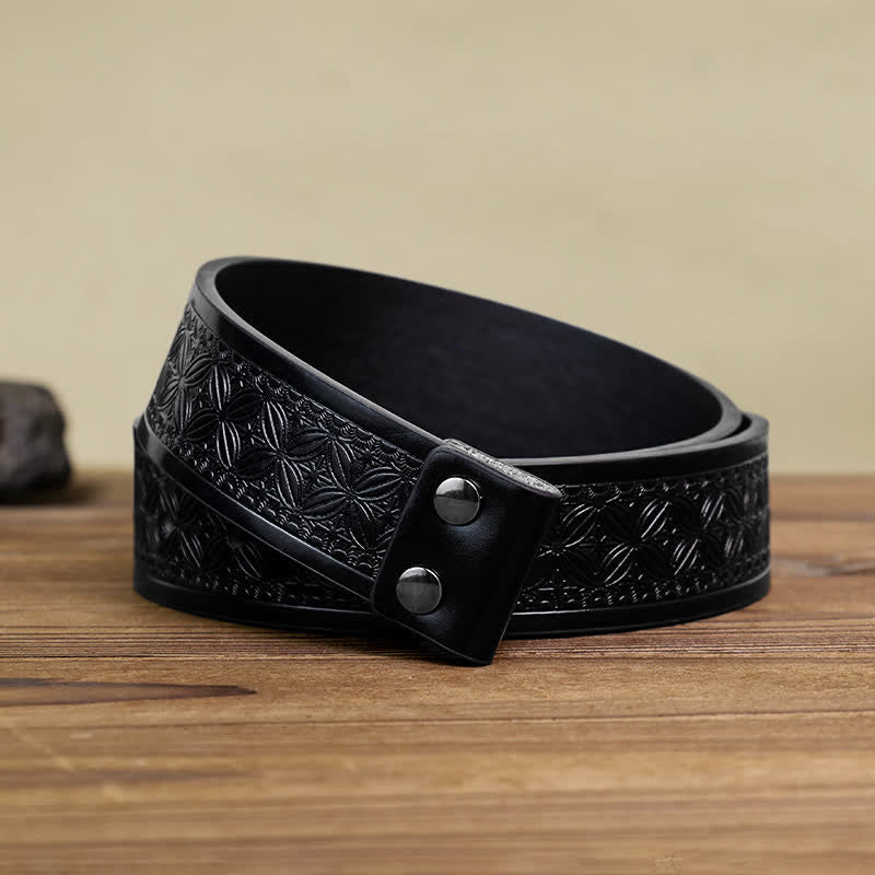 Cintura in pelle con fibbia a forma di toro da rodeo in smalto blu fai da te da uomo