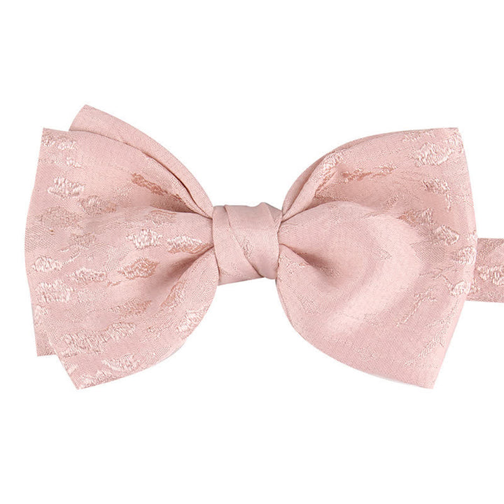 Papillon da sposa floreale meticoloso speciale da uomo