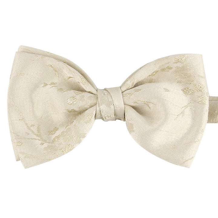 Papillon da sposa floreale meticoloso speciale da uomo