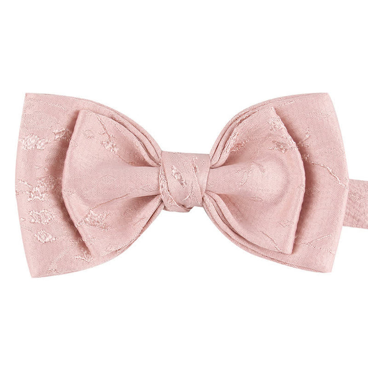 Papillon da sposa floreale meticoloso speciale da uomo