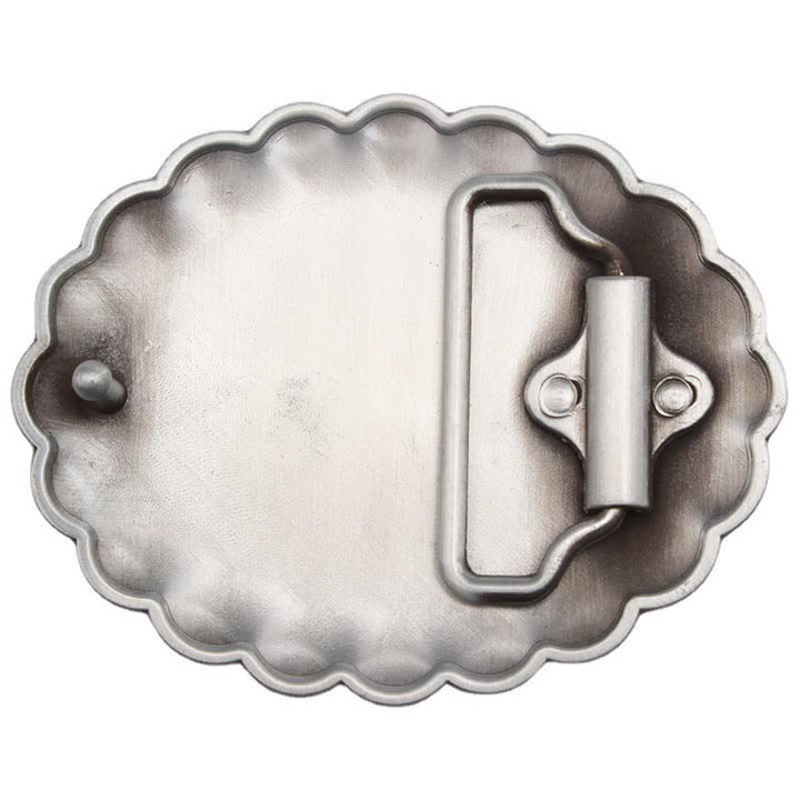 Cintura in pelle con fibbia a forma di totem con croce tribale indiana fai da te da uomo - image 1