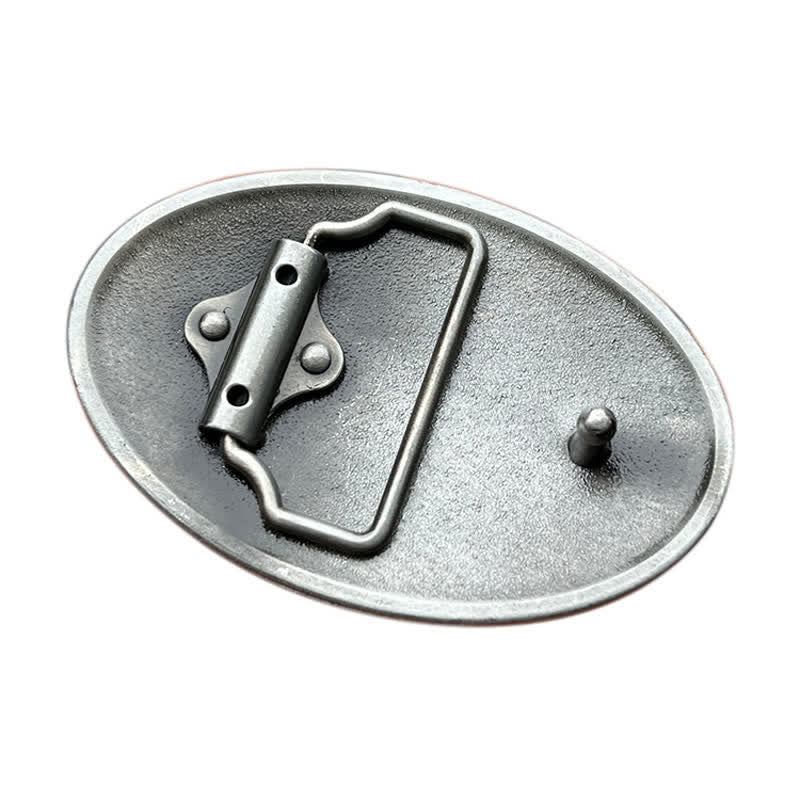 Cintura in pelle con fibbia a nodo celtico vichingo fai da te da uomo - image 1