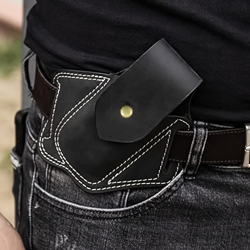 EDC Organizer Multitool Fodero Cintura in Pelle Borsa