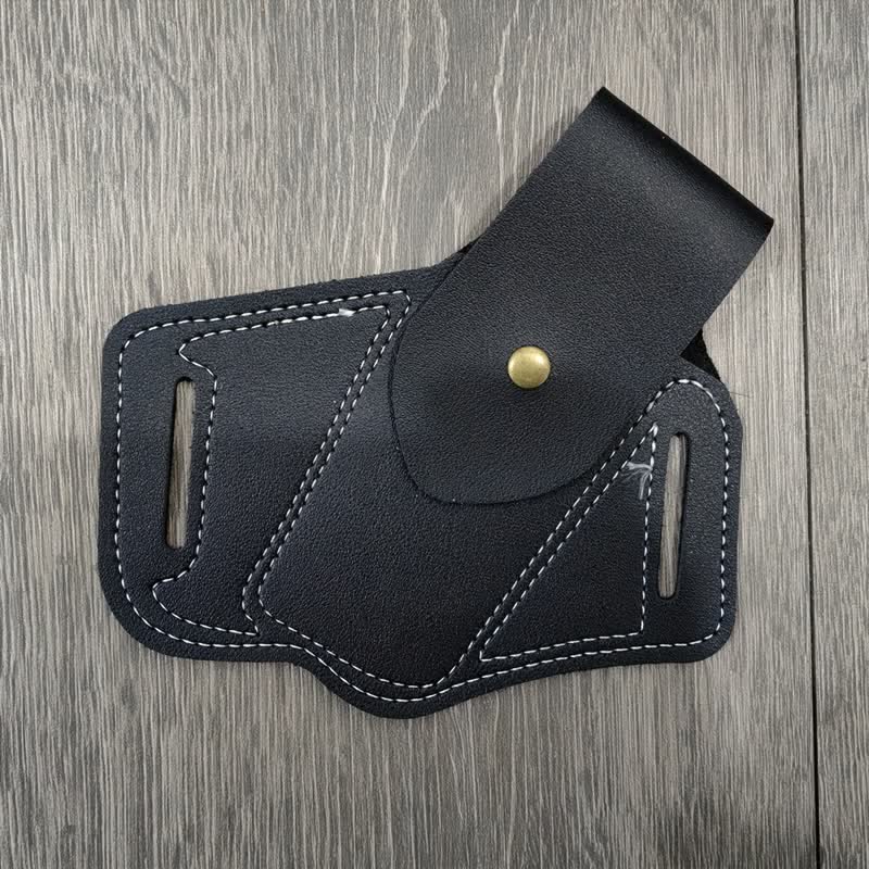 EDC Organizer Multitool Fodero Cintura in Pelle Borsa - Nero - image 5