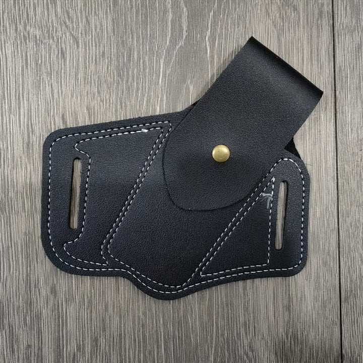 EDC Organizer Multitool Fodero Cintura in Pelle Borsa - Nero - image 5