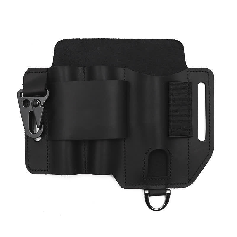 Borsa da cintura in pelle multifunzionale per strumenti EDC