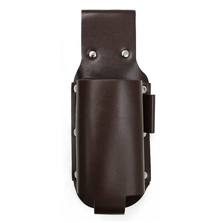 Borsa da cintura portabottiglie da birra da appendere alla vita per esterni - Marrone - image 1