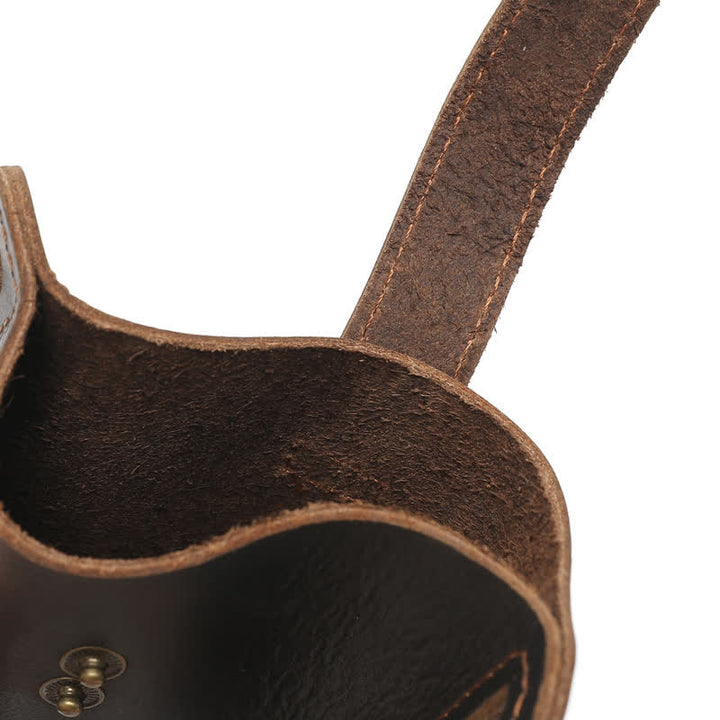 Borsa da cintura in pelle comoda per il trasporto del telefono cellulare retrò - image 12