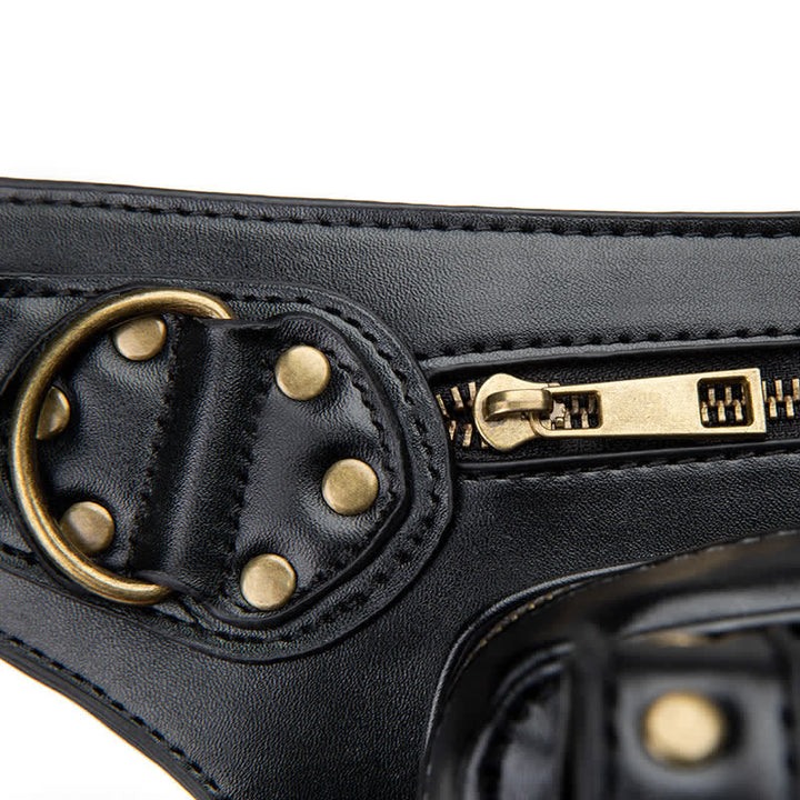Marsupio Steampunk Fondina per coscia Borsa a tracolla per vita e gamba