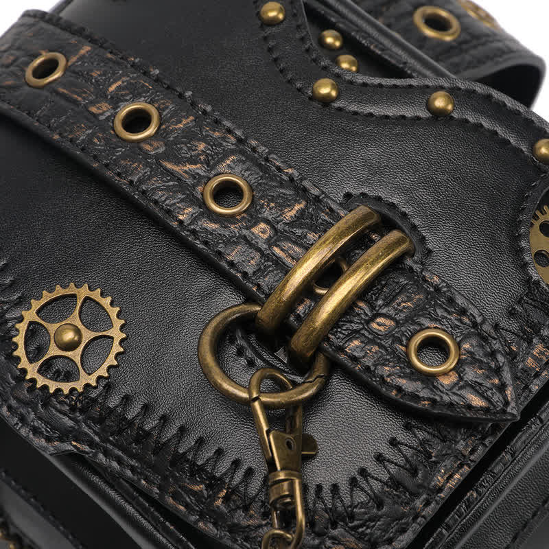 Borsa da gamba con catena Steampunk per attrezzatura da esterno