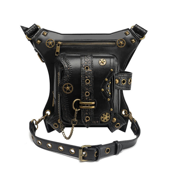 Borsa da gamba con catena Steampunk per attrezzatura da esterno